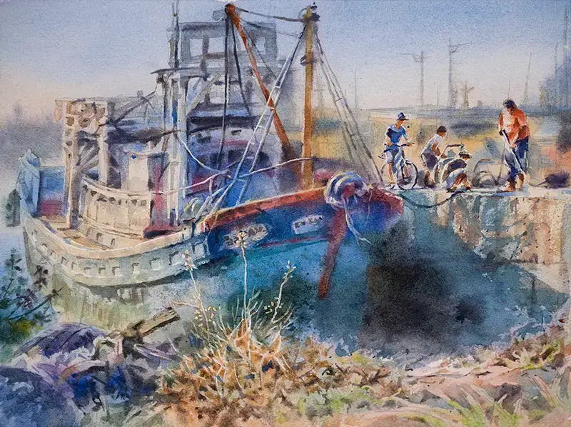 水彩の光と影の技法：画面をより立体的にする4つの方法