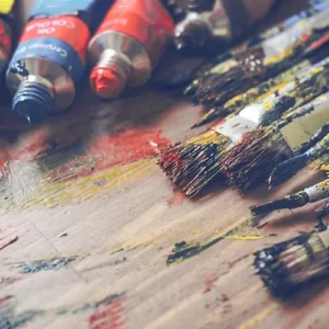 油畫色彩與技法示範作品